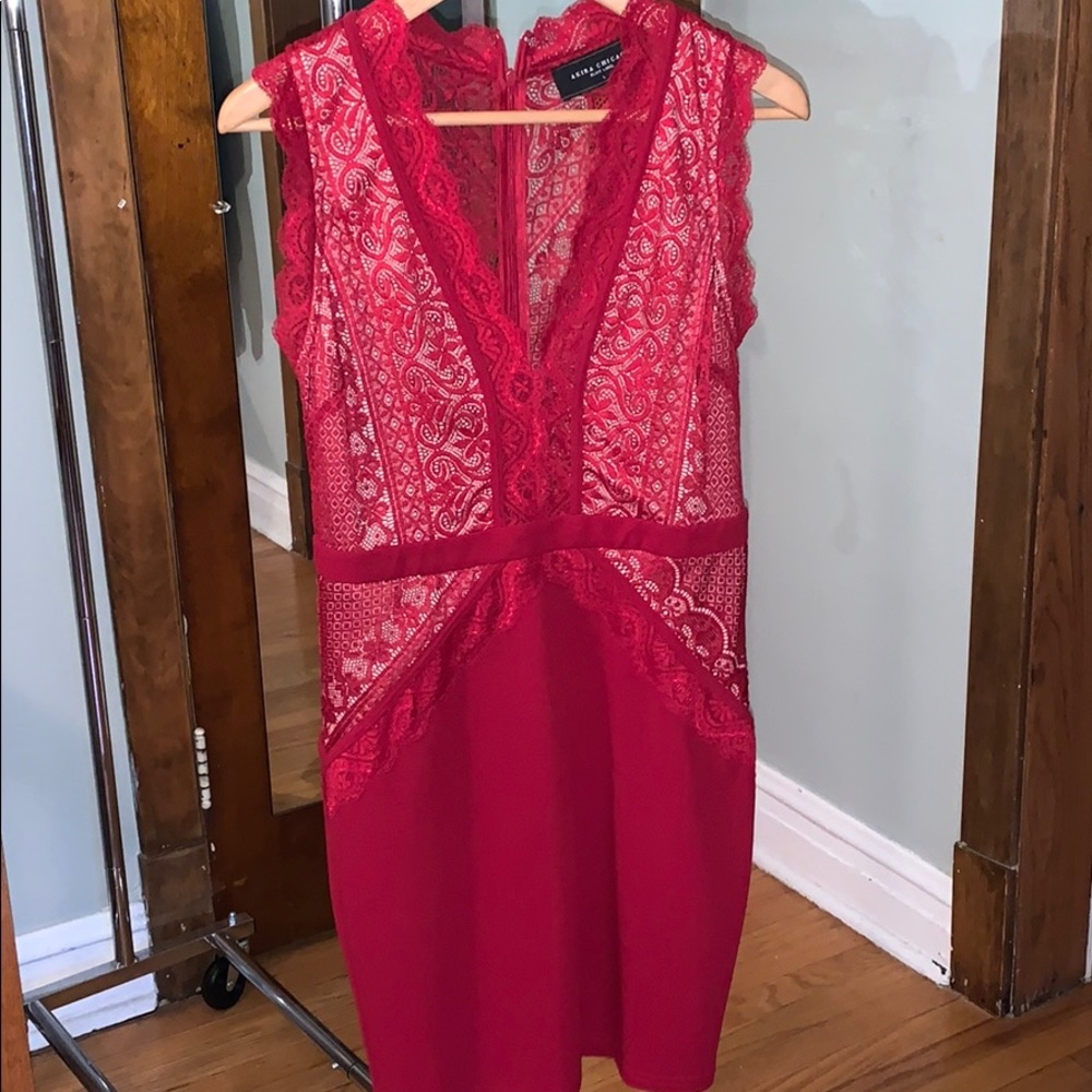 Akira Red Dress